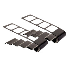 2 Stuks IJzeren Frame Organizer Vier Compartimenten Voor Thuis Café