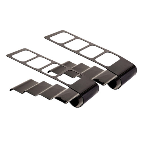 2 Stuks IJzeren Frame Organizer Vier Compartimenten Voor Thuis Café