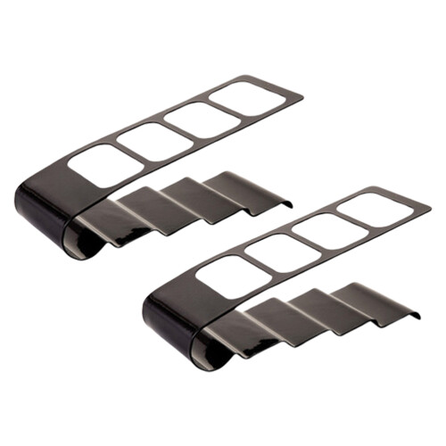 2 Stuks IJzeren Frame Organizer Vier Compartimenten Voor Thuis Café 2