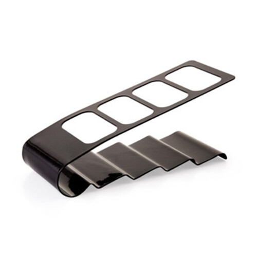 2 Stuks IJzeren Frame Organizer Vier Compartimenten Voor Thuis Café 1