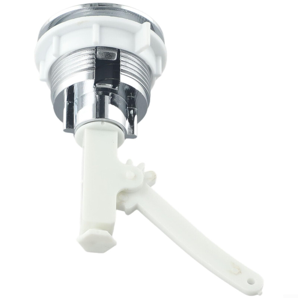 38Mm Toilet Push Button Single Flush Toilet Tank Button Replacement, Abs Plastic, Corrosion-Resistant, Fits Sku 9354506293055