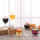 24 Pcs Marcadores De Forma Silicone Para Taça Vinho 5