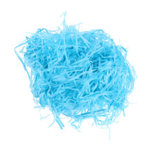 5 Pacotes 100G Filamento De Papel Para Embalagem E Festas Azul Claro