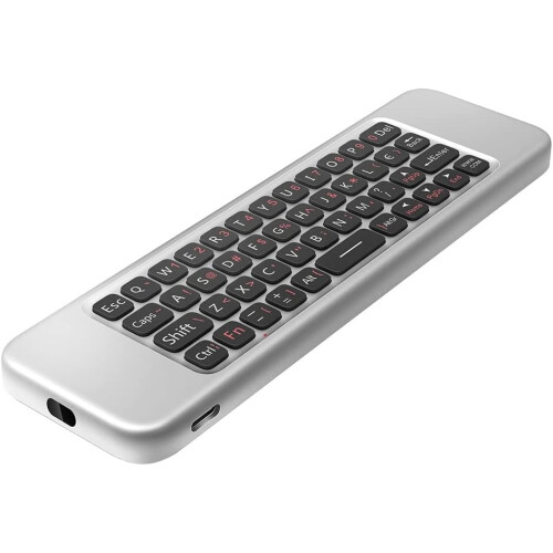 W3 2.4G Wireless Voice Air Mouse Remote Controller Mini Keyboard for Android TV BOX//Gyroscope Remote Android TV Remote 1