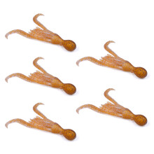 5 pièces calmar Jig Wobblers appâts souples flottants-Couleur A