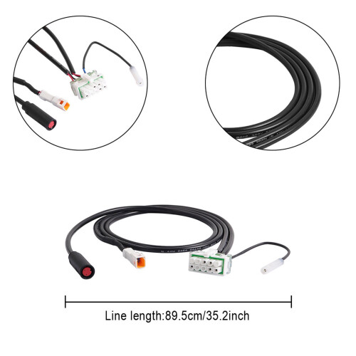 Câble de feu arrière LED, contrôleur de Scooter électrique, 2