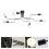 1 Set Deckenleuchte Dekorative Einfache Lampe (Schwarz) 2