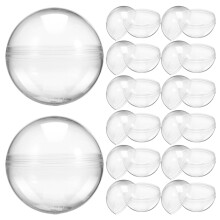 100 Stk Gumball Automaten Kapseln Transparente Kunststoffkugeln Für Preise