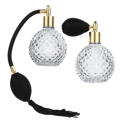 2 Unidades 100Ml Frascos Recargables Para Perfume De Spray