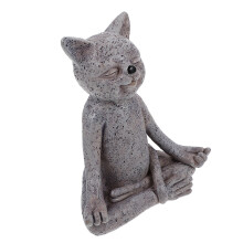 1 Harz Bastelkatze Zur Meditation, Katzendekoration
