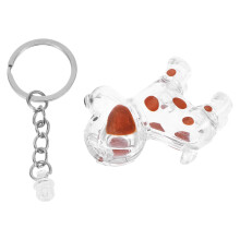 2Pcs Cat Keepsake: De Transparente Com Pingente