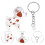 2Pcs Cat Keepsake: De Transparente Com Pingente 11