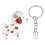 2Pcs Cat Keepsake: De Transparente Com Pingente 3