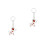 2Pcs Cat Keepsake: De Transparente Com Pingente 7