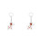 2Pcs Cat Keepsake: De Transparente Com Pingente 9