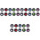 30 Pcs Capa Protetora De Silicone Para Interruptor De De 3