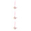 3Pcs Pingente , Chaveiro Gradiente Para 4