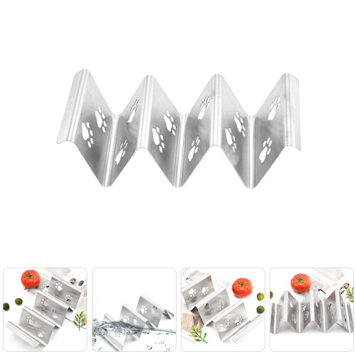 Suporte De Aço Inoxidável Para Burrito E Taco 2