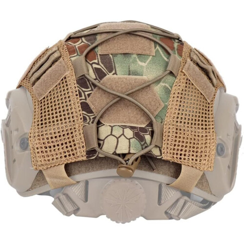 Fast Helmet Cover With Elastic Adjustable Cord, Airsoft Tactical Helmet Accessory, Universal/Medium Size 1