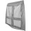 Clear Kleiderschrankabdeckung Oxford Grau 10