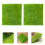 2 Unidades Micro Paisaje Césped Artificial Decoración 3
