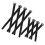 Wheel Straps 12-Piece Multi-Functional Cinch Straps, Adjustable Hook-and-Loop Fastening for Mountain Bikes, Tire Stability 1