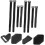 Wheel Straps 12-Piece Multi-Functional Cinch Straps, Adjustable Hook-and-Loop Fastening for Mountain Bikes, Tire Stability 2