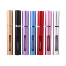 7 Frascos Spray Perfume 5 Ml C/ Pulverizadores Metálicos Recarregáveis
