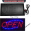 Large Bright LED OPEN WELCOME Flashing Shop Sign 5