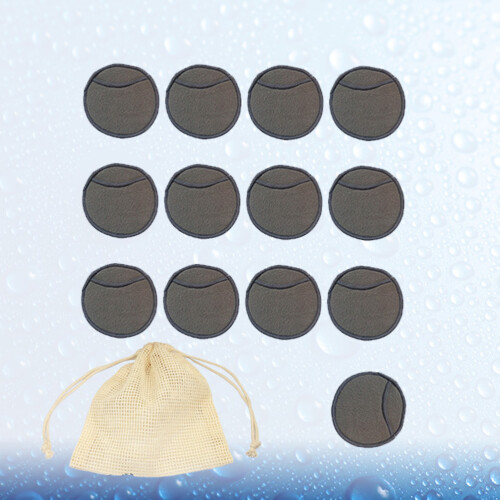 14 Unidades Almohadillas Bambú Reutilizables Facial 1