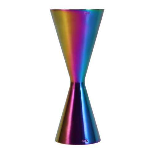 Jigger Para Coctelería Inoxidable Con Doble Medidor 1