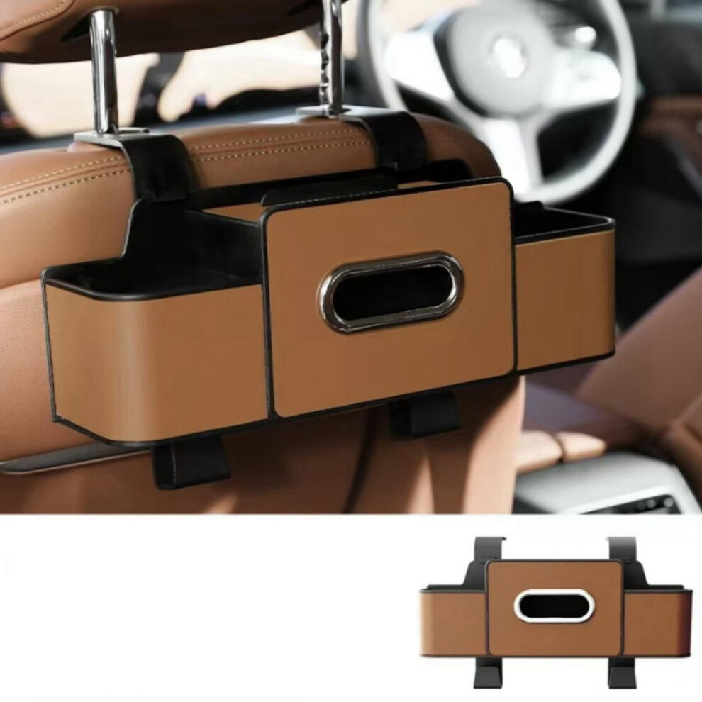 (D) Multifunctional Car Organizer For Car Seat Back Storage Handbag Car 6489753899354