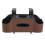 (brown) Car Seat Back Storage Box Convenient Storage Solution With Buckle 1
