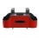 (red) Car Seat Back Storage Box Convenient Storage Solution With Buckle 1