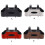 (black) Car Seat Back Storage Box Convenient Storage Solution With Buckle 2