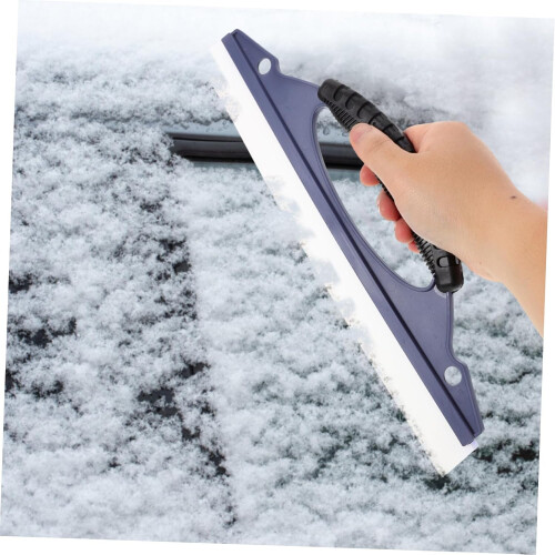 Car Squeegee Window Cleaning Tool, Winter Snow And Ice Removal, Multi Functional Windshield Washer For Car Maintenance 2