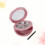 3 Pièces Boîte À Ombres Compartiments Brosses Et Rose 4