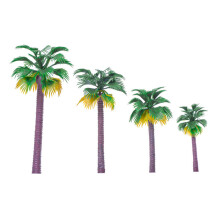 12 Pcs Palm Tree Miniature Trees Plant Microlandscape Decor Model