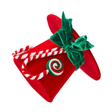 Comfortable Flocking Santa Hat Allergen Resistant-large