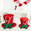 Comfortable Flocking Santa Hat Allergen Resistant-large 7