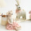 Velvety Birds Shape Ornament Shatterproof Christmas Tree-6 6