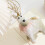 Velvety Birds Shape Ornament Shatterproof Christmas Tree-6 7