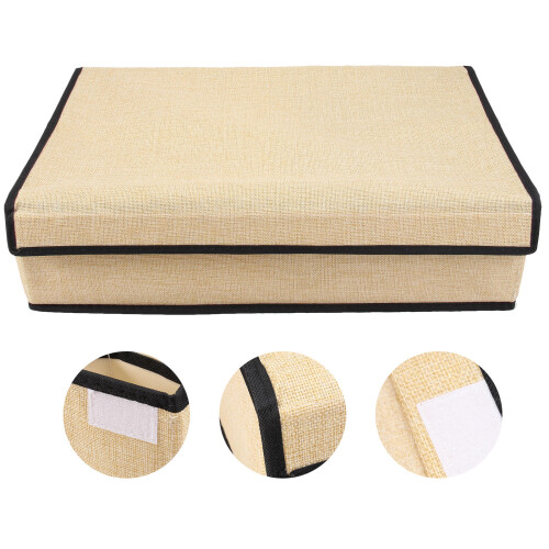 Drawer Organizer Underwear Socks Bras Storage Box Container With Cover 2