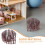 3 Pièces Clôture En Bois Pour Micro Paysage, Maison De , 8