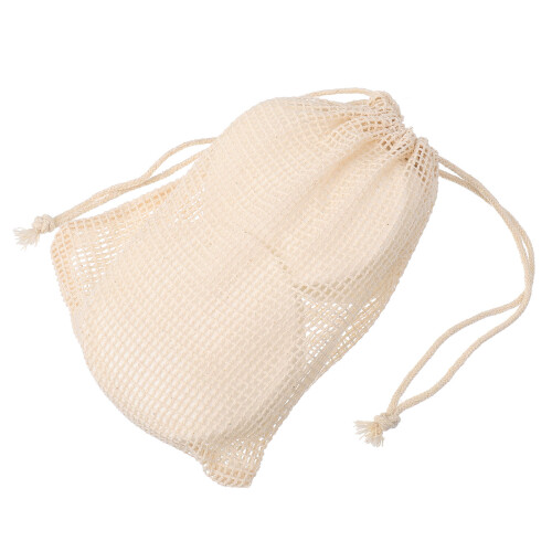 Set Spugnette in Bamboo per Detergente con Borsa