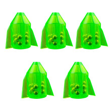 Fishing Line Rattles 5Pcs Ringing Beads Attractor Multifunctional Outdoor Fishing Accessory