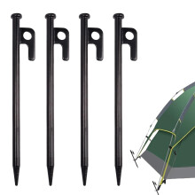 Camping Tent Stakes 4 Pack Reinforced Fixing Spikes For Tents, Paths, Fences, Gardens And Landscaping