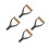 4 Pezzi Impugnature D Per Sostituzione Pala Neve 10