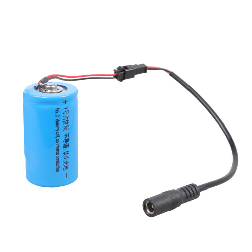 D Battery Adapter 5.5x2.1mm Female Interfaces For Gas-Blue