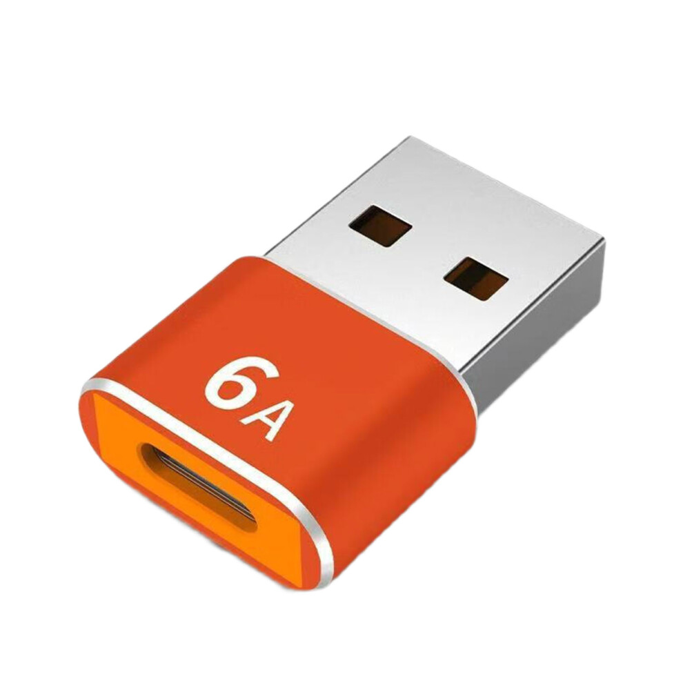 Universal Metal Usb C To Usb Otg Converter- Type C Female Orange 7704000034616